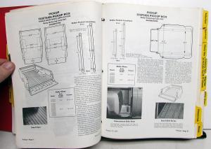 1982 Chevrolet Truck Light Duty Dealer Data Book S10 El Camino Pickup Van Blazer