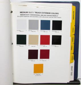 1984 Chevrolet Truck Dealer Data Book Medium Duty Vocational EZ Specs Options