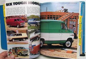 1980 Chevrolet Truck Data Book Sales Reference Light Duty Pickup El Camino Van