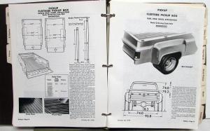 1980 Chevrolet Truck Dealer Sales Album Light Duty Pickup El Camino Van Blazer