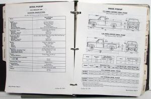 1980 Chevrolet Truck Dealer Sales Album Light Duty Pickup El Camino Van Blazer