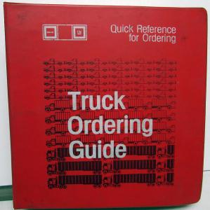 1976 GMC Truck Dealer Data Book Sales Reference Full Line Pickup Light Medium HD