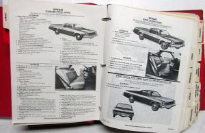 1976 GMC Truck Dealer Data Book Sales Reference Full Line Pickup Light Medium HD