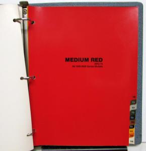 1976 GMC Truck Dealer Color & Trim Book Full Line Pickup Van Medium HD