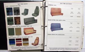 1975 GMC Truck Dealer Color & Trim Book Full Line Pickup Van Medium HD