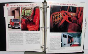 1982 GMC Truck Dealer Color & Trim Book Full Line Pickup Van Medium HD