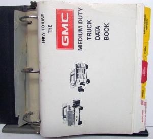 1986 GMC Medium Duty Trucks Dealer Data Book Facts Features Options Pricing