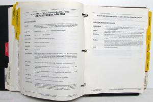 1986 GMC Medium Duty Trucks Dealer Data Book Facts Features Options Pricing