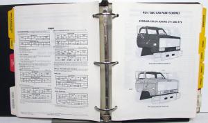 1986 GMC Medium Duty Trucks Dealer Data Book Facts Features Options Pricing