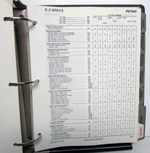 1986 GMC Medium Duty Trucks Dealer Data Book Facts Features Options Pricing