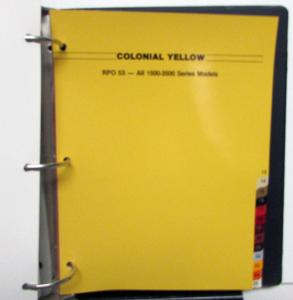 1984 GMC Truck Dealer Color & Trim Book Full Line Pickup Van Medium HD