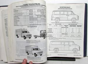 1985 GMC Truck Dealer Color & Trim Full Line W/Light Duty Data Book Specs