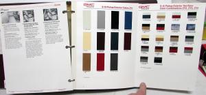 1990 GMC Truck Dealer Color & Trim Album Paint Upholstery Options Pickup Van S15