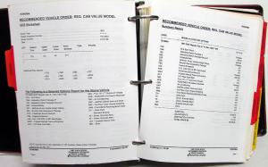 1997 GMC Light Duty Truck Dealer Data Book Features Options Specs Pricing