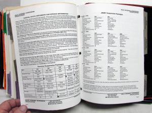 1997 GMC Light Duty Truck Dealer Data Book Features Options Specs Pricing