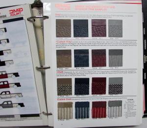 1992 GMC Light Duty Truck Dealer Color & Trim Album Book Pickup Jimmy Van Yukon
