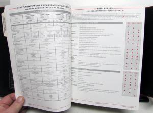 1991 GMC Light Duty Truck Dealer Data Book Sales Reference Pickup Jimmy Van
