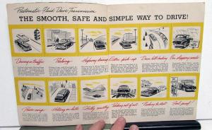 1950 Chrysler Prestomatic Fluid Drive Transmission Sales Brochure