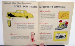 1950 Chrysler Prestomatic Fluid Drive Transmission Sales Brochure