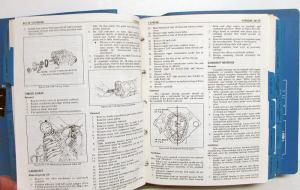 1986 Chevrolet Corvette Service Shop Repair Loose Leaf Manual