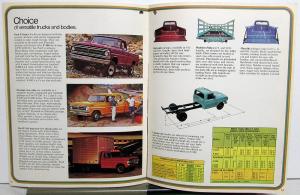 1972 Ford Truck Canadian Dealer Pickup F100 250 350 Ranchero Sales Brochure