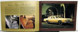 1977 Chrysler Cordoba Dealer Sales Brochure