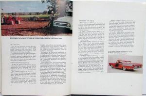 1955 Ford Annual Report Continental Mark II Thunderbird Fairlane Sunliner