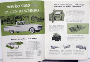 1960 Ford Better Farm Management Book Ranchero Truck Tractor Industrial Engine