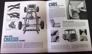 1962 Chevrolet Truck Pickup 4 Wheel Drive Suburban Sales Brochure Original