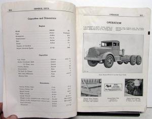 1942 Mack NR-8 & 9 11 Ton 6X4 Cargo Military Army Truck Service Manual