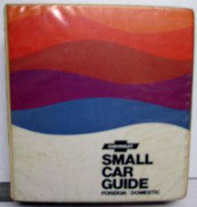1971-1977 Chevrolet Dealers Foreign/Domestic Import Small Cars Guide Comparison