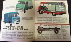 1962 Chevrolet Truck Panel Step Van Fwd Control Series C & P Sales Brochure Orig