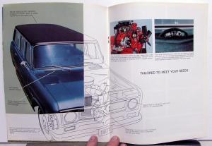 1971 International IH Travelall Tow Wagons Dealer Sales Brochure