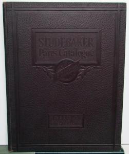 1925-1927 Studebaker Parts Catalog Book B Standard Six ER EU US & Canada