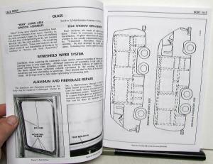 1976 GMC Motorhome TransMode RV Maintenance Service Shop Manual Supplement