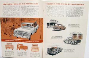 1959 Ford Select The Right Truck For Your Farming Needs Sales Brochure Ranchero