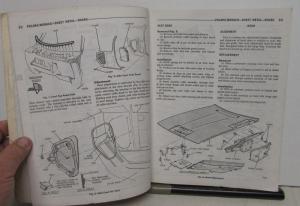 1973 Dodge Body Service Shop Repair Manual Original Challenger Dart Charger