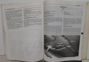 1973 Dodge Body Service Shop Repair Manual Original Challenger Dart Charger