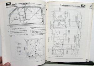 1987 Chrysler Unibody Specialty Vehicle Manual W/Tech Bulletins Convertible