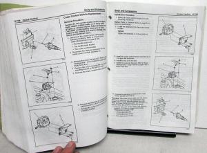 2002 Cadillac Eldorado Dealer Service Shop Repair Manual 2 Volume Set Orig