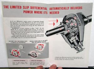Vintage 1960s Dana Differentials Limited Slip Differentials Promotional Booklet