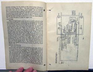 1914 Delco Junior Electrical Systems Instruction Booklet Buick Hudson Oldsmobile