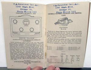 1916 Delco Electrical Systems Instruction Information Book No 3 Harvey Phillips