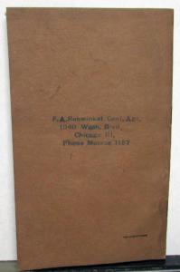 1916 Delco Electrical Systems Instruction Information Book No 3 Harvey Phillips