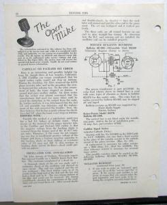 1952 Delco Radio Testing Tips For Radio Servicemen Pontiac Packard Buick Chevy