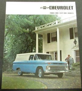 1963 Chevrolet Truck Panel Step Van Corvair 95 Suburban Sales Brochure Original