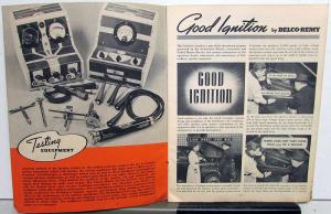 1948 Delco-Remy Ignition System Good Ignition Mechanic Information Booklet