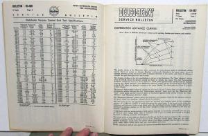 1953 Delco-Remy Test Specifications Service Manual DR-324S Ignition Generator