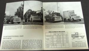 1963 Chevrolet Truck Chassis Cab Stake C L T 50 Thru 80 Sales Brochure R1 Orig