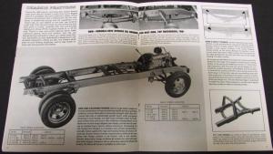 1963 Chevrolet Truck Chassis Cab Stake C L T 50 Thru 80 Sales Brochure R1 Orig